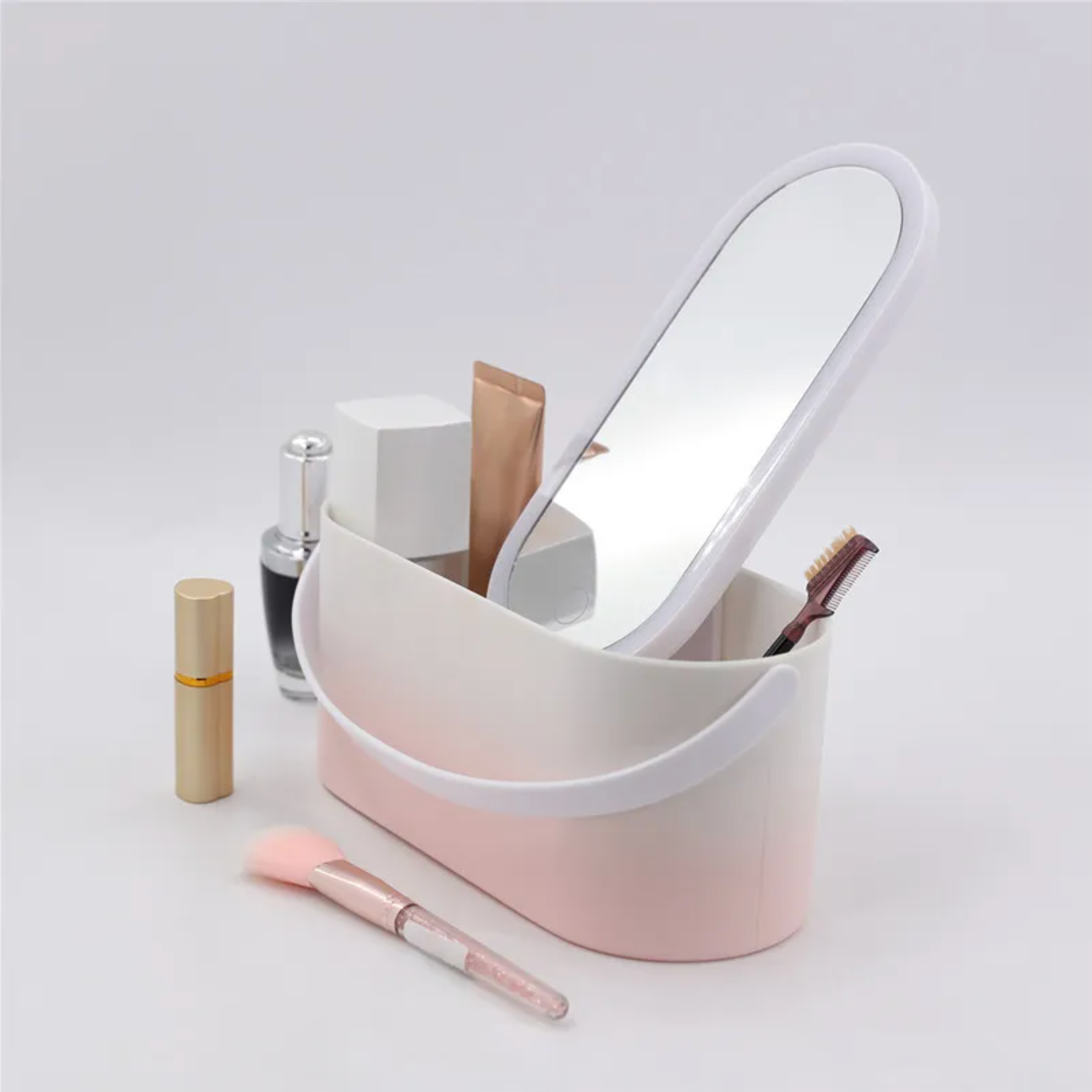 BeautyCaddy™ - LED Makeup Organizer Box