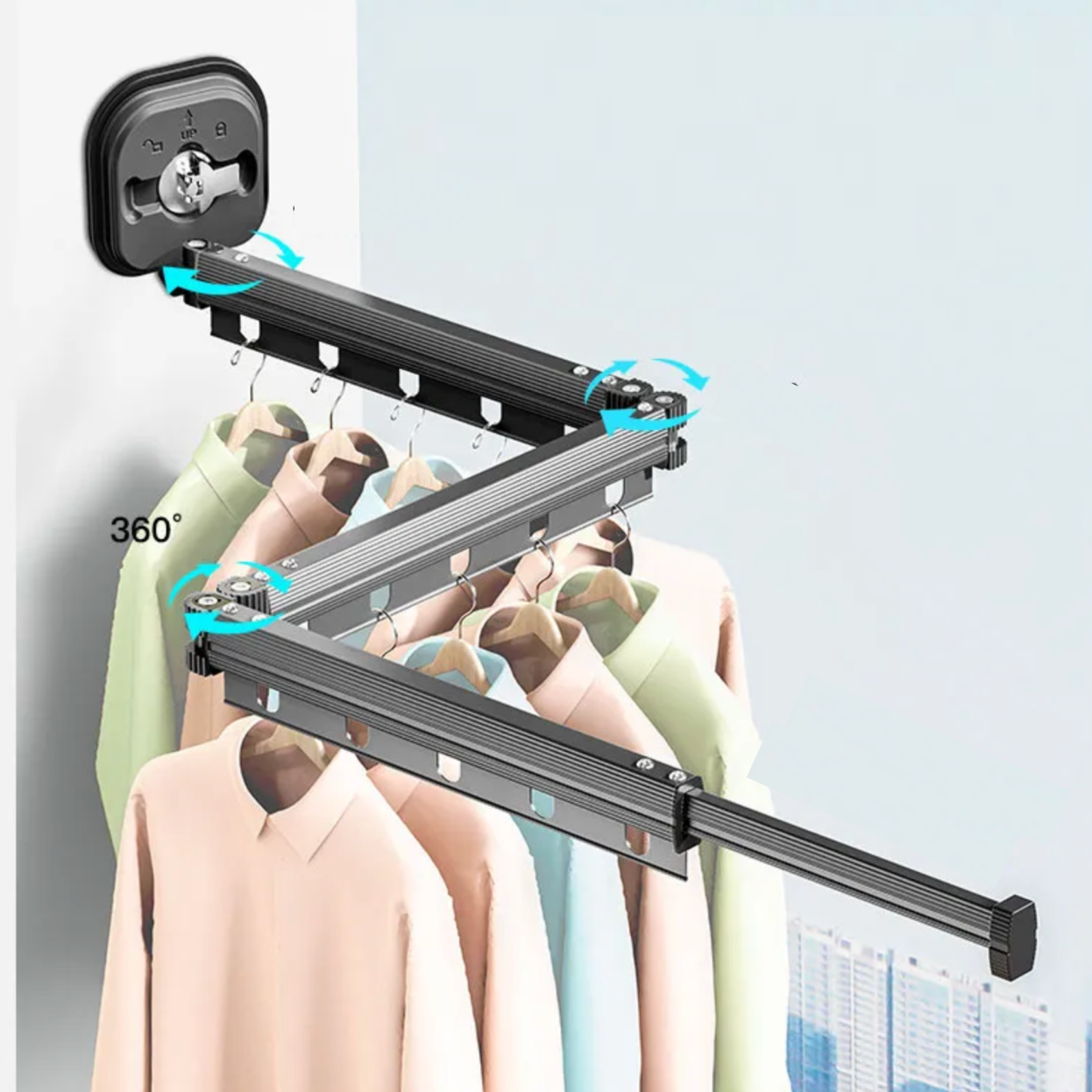WallMaster™ - Retractable Clothing Dryer